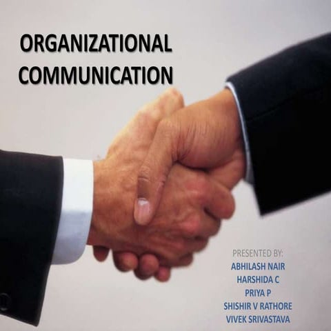 Organizational communication