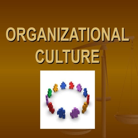 Organizational culture