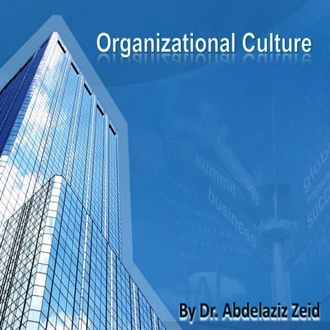 Organizational culture