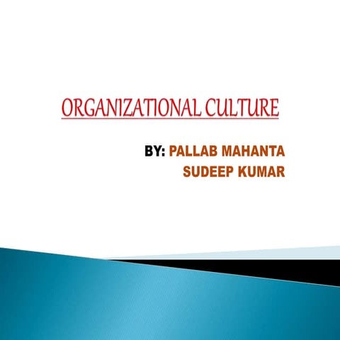 Organizational culture