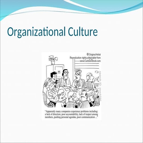 Organizational Culture | PPTX