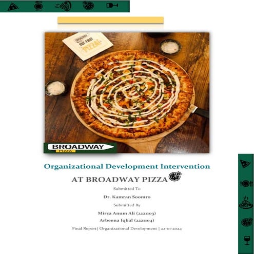 Organizational Development Intervention at Broadway Pizza final report (M!rz@...