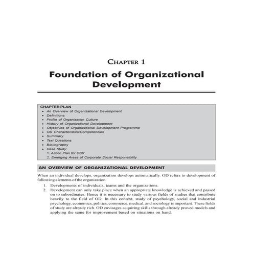 Organizational development(octapace)