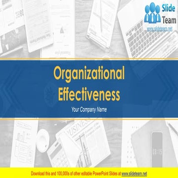 Organizational Effectiveness PowerPoint Presentation Slides 