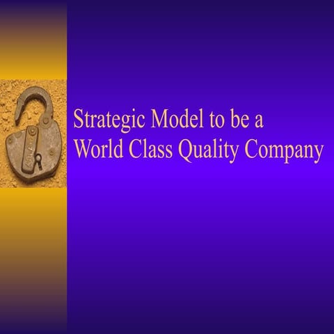 Organizational Excellence