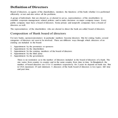 Organizational structure