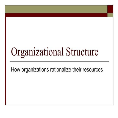 Organizational Structure, do's and dont's.ppt