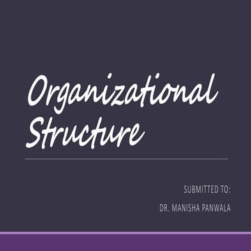 Organizational structure of Adani