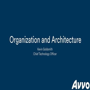 Organization and Architecture