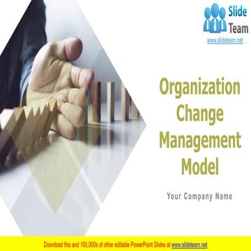 Organization Change Management Model PowerPoint Presentation Slides