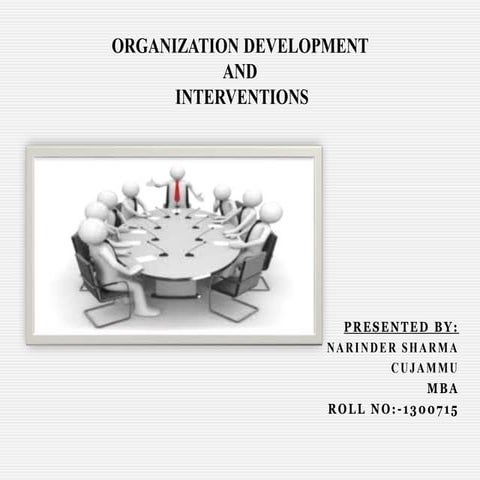 Organization development 