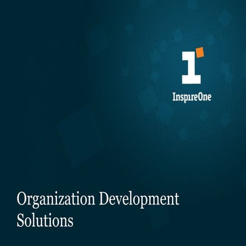 Organization Development and Culture Change Solutions from InspireOne