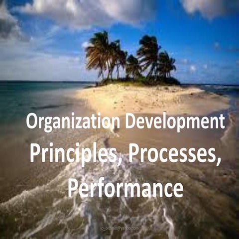 Organization Devt's PPP