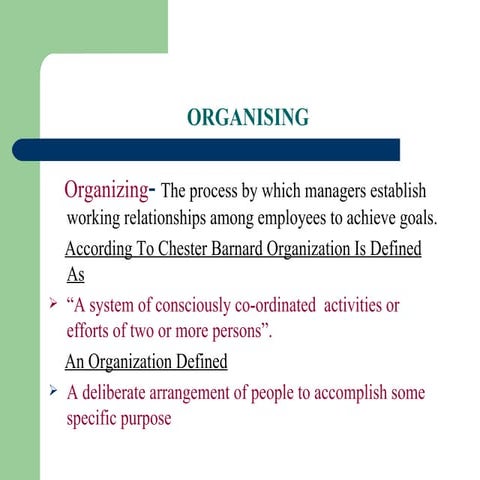 Organization ppt | PPT | Business | Business and Finance