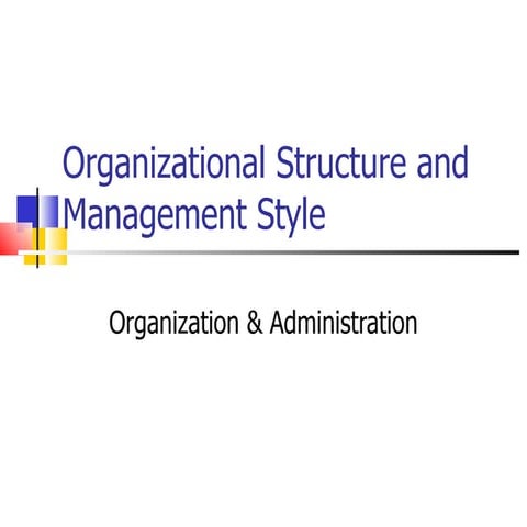 Organizations