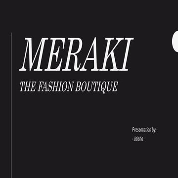 Organization structure of fashion boutique 