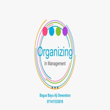 Organizing