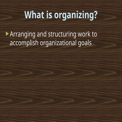 Organizing Organizing Organizing Organizing