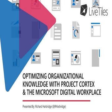 Optimizing Organizational Knowledge With Project Cortex & The Microsoft Digit...