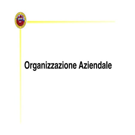 Organizzazione aziendale