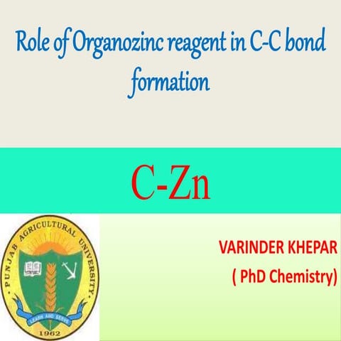 ORGANOZINC REAGENT