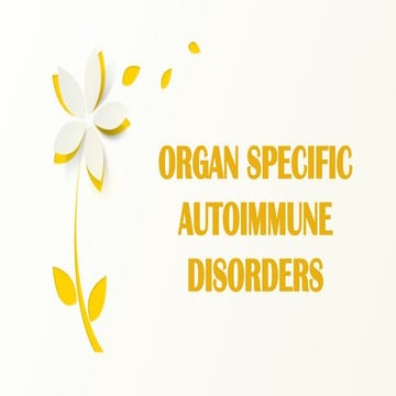 autoimmune disorders , causes and diagnosis and treatment | PPTX