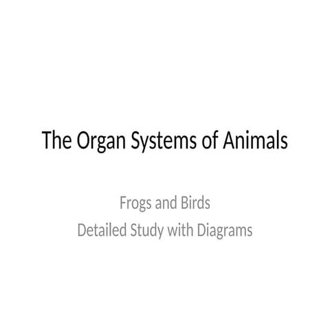 Organ_Systems_Frogs_Birds_Detailed..pptx