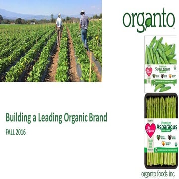 Organto Presentation - November 2016