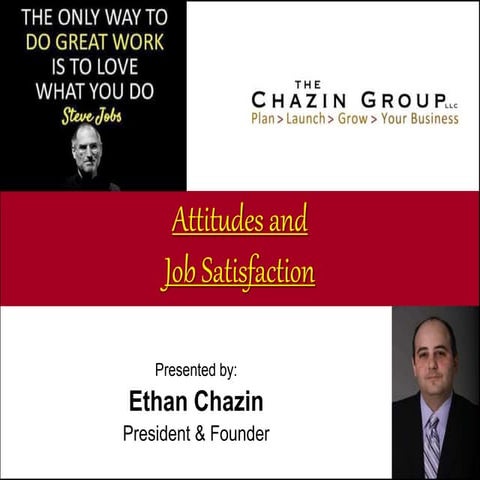 Creating Engaged EMployees With Job Satisfaction