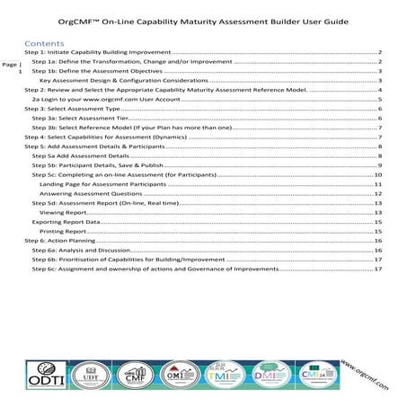 Organization, Team, Digital & Collaboration Assessment User Guide  v2-0.pdf