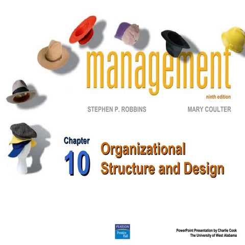 Organizational structure and design