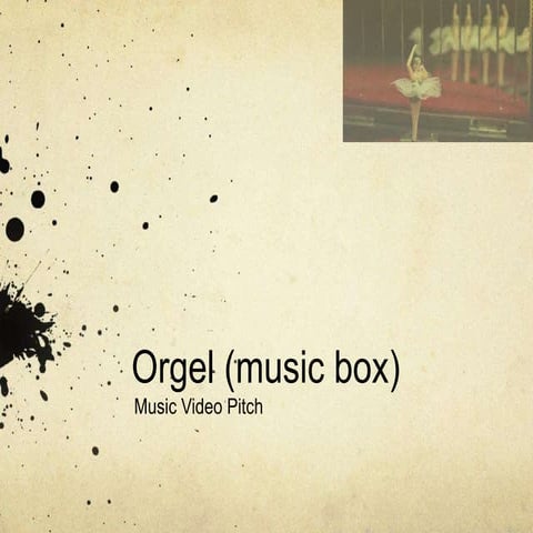 Orgel Music Video Pitch
