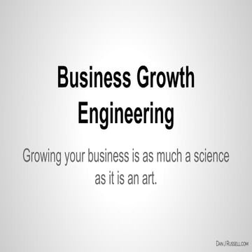 Business Growth Engineering