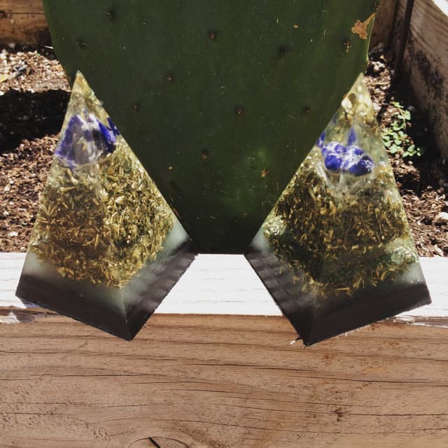 Orgonite pyramids