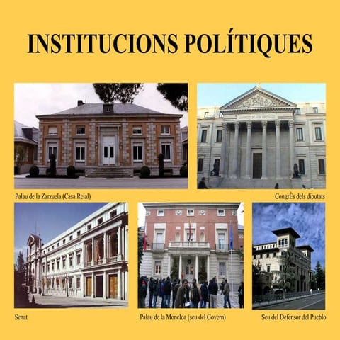 Organització política estat espanyol