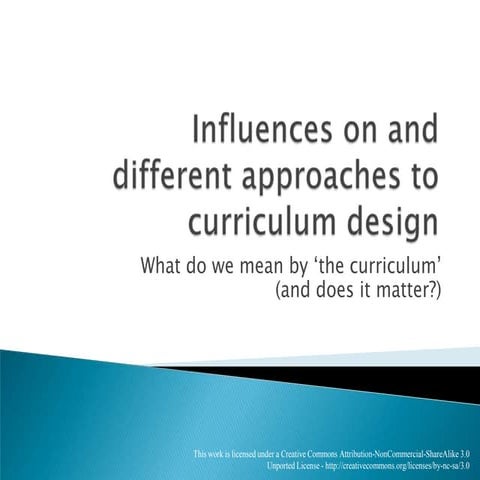 ORIC Inclusive approaches to curriculum design
