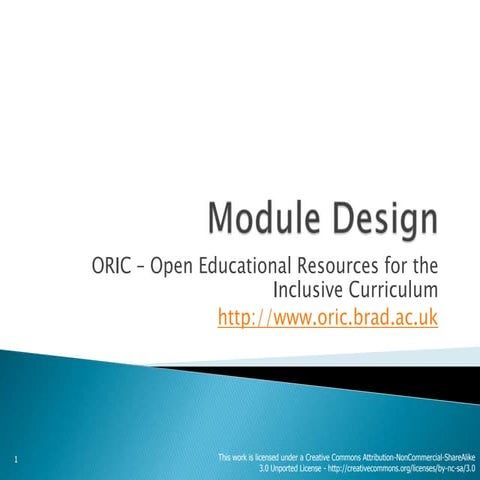 ORIC Module Design