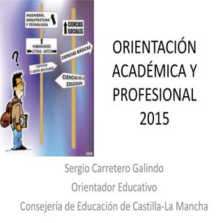 Orientación académica y profesional...