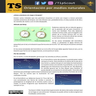 Orientación por medios naturales