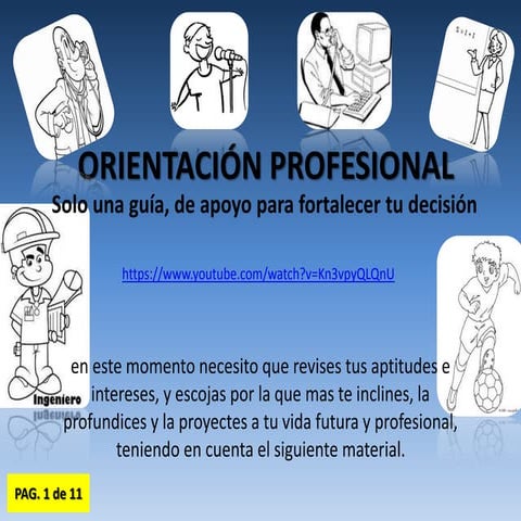 Orientación profesional preguntas esenciales