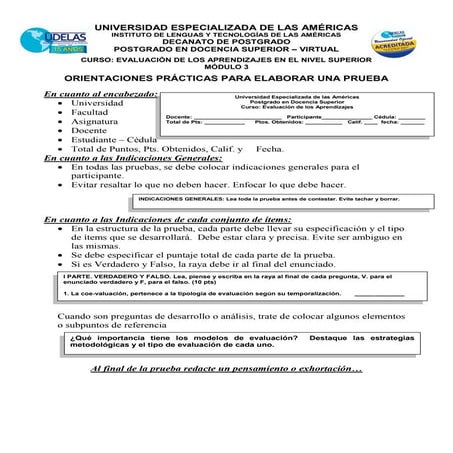 Orientaciones act- 2.1 prueba escrita