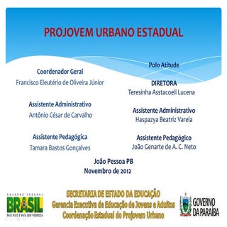 Orientações e sugestões para   elab...