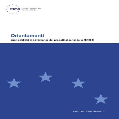 Orientamenti sugli obblighi_di_governance_dei_prodotti_ai_sensi_della_mifid_ii