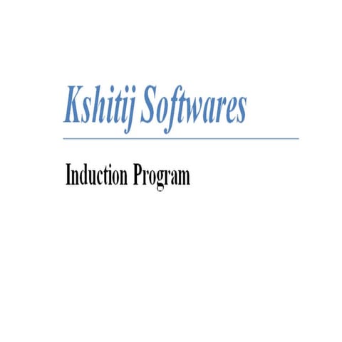 TYCS Training Program