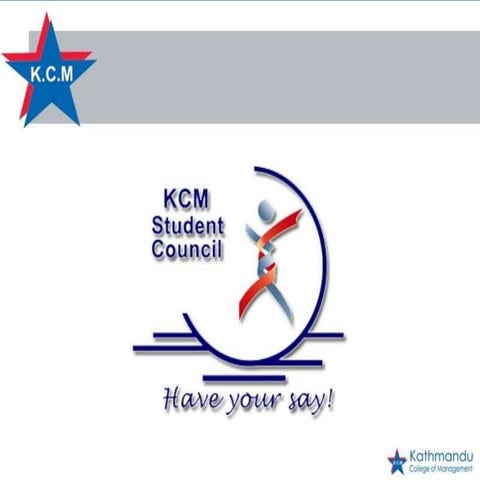 KCM Student Council - Orientation Presentation