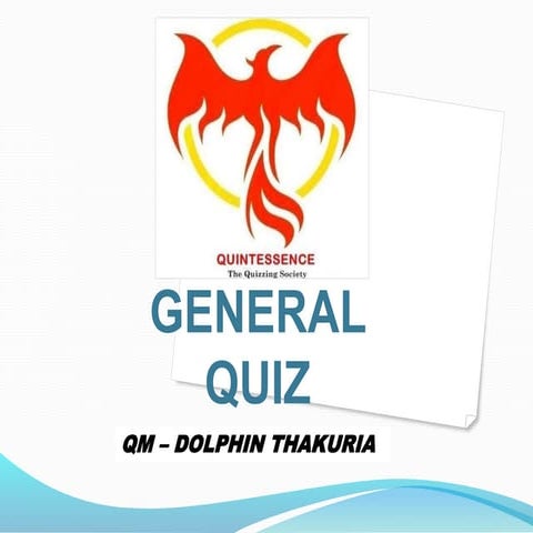 General Quiz - ZHDC Quiz Sessions #2