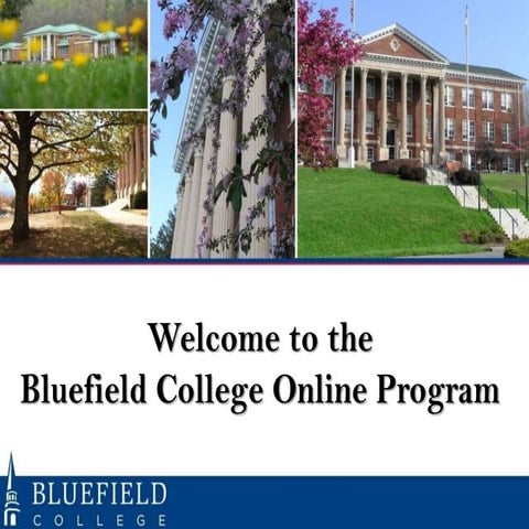 Bluefield Online Orientation May 2014