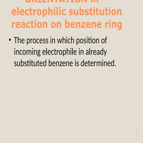 The orientation in aromaticcompounds.pptx