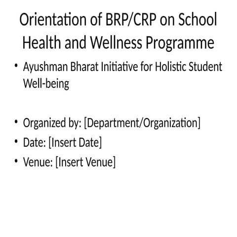 School Health and Wellness Programme -.pptx