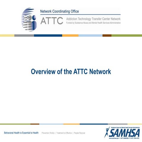 About the ATTC Network